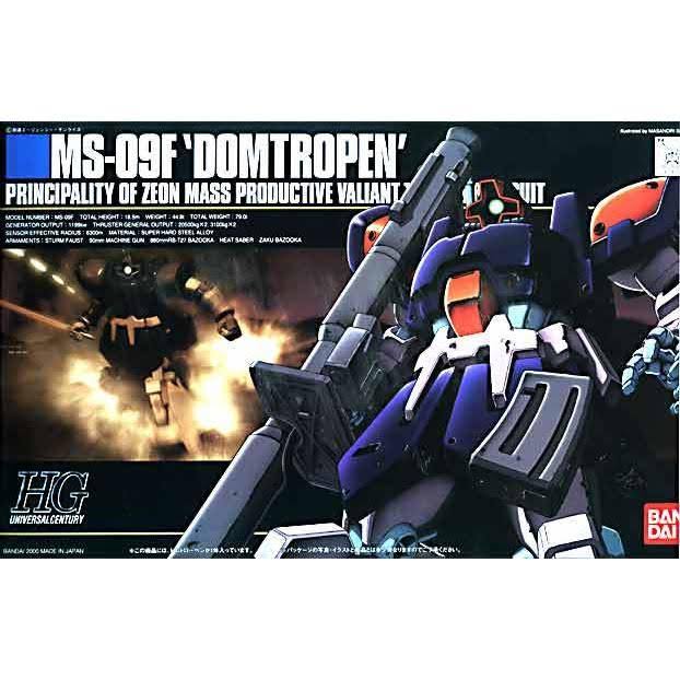 Bandai HGUC 1/144 MS-09F DOM Tropen Plastic Model Kit Gundam 0083 from Japan