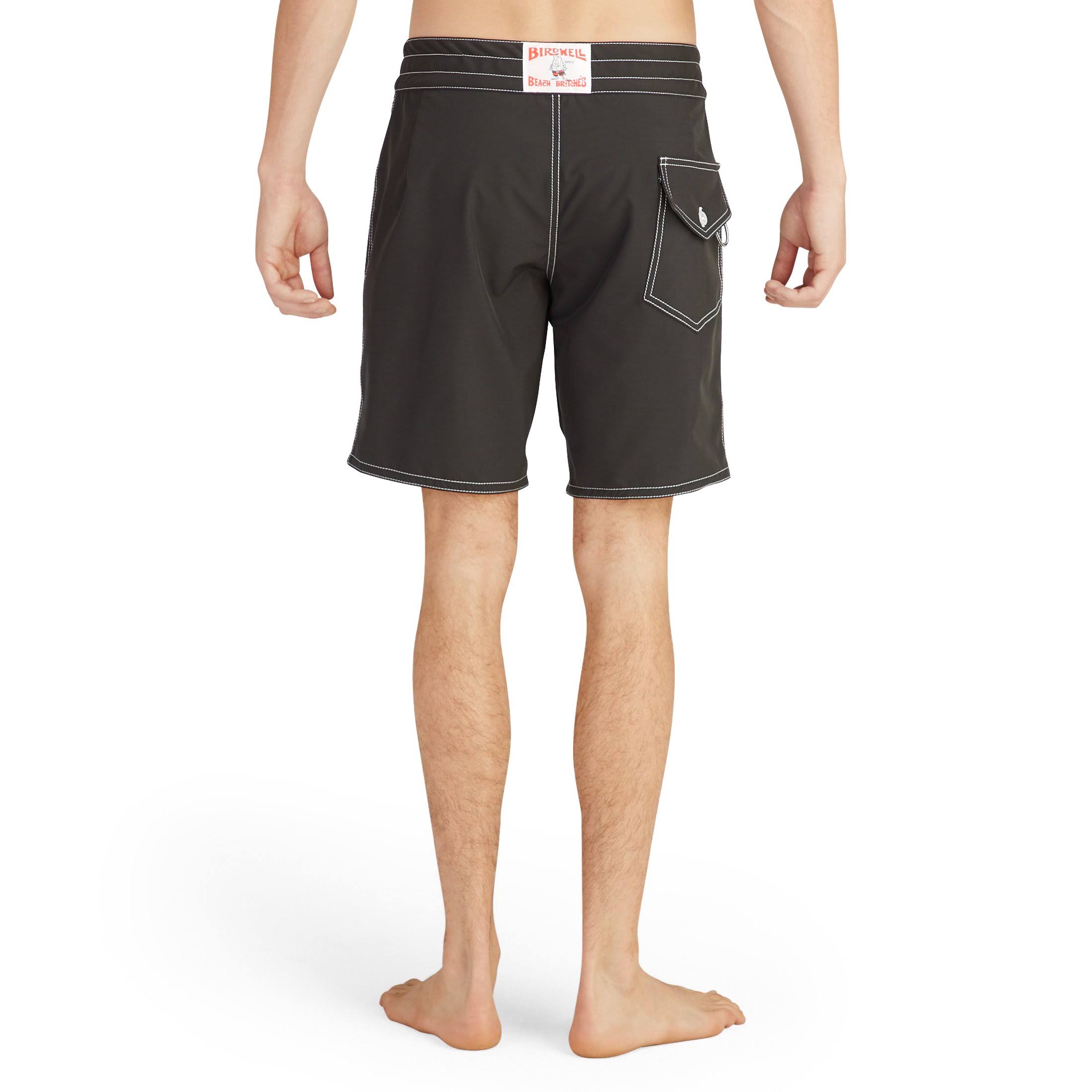 Men's Board Shorts 808 - Black | Birdwell Beach Britches 36 / Black 002