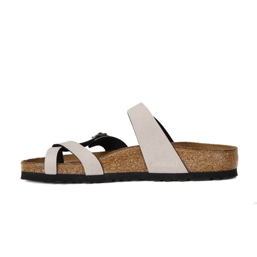 Birkenstock Shoes Mayari Pull Up Stone, 1005056 - 9.5