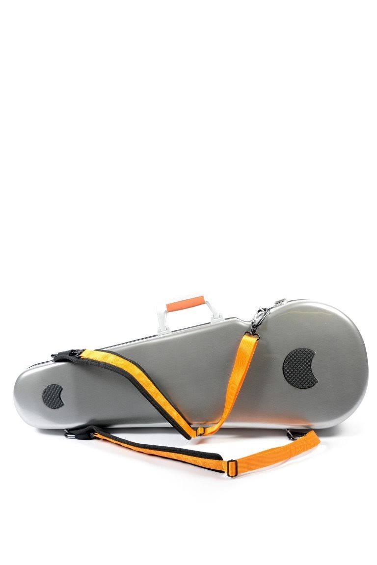 BAM La Defense Hightech Contoured Viola Case Brushed Aluminum