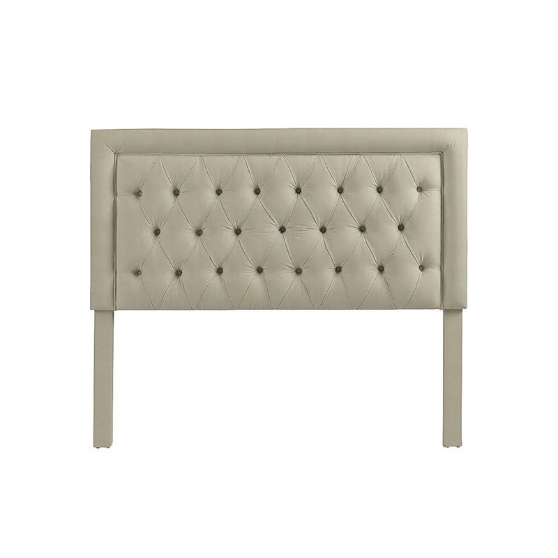 Giselle Headboard in Everyday 10oz Linen Natural - Stocked Queen - Ballard Designs