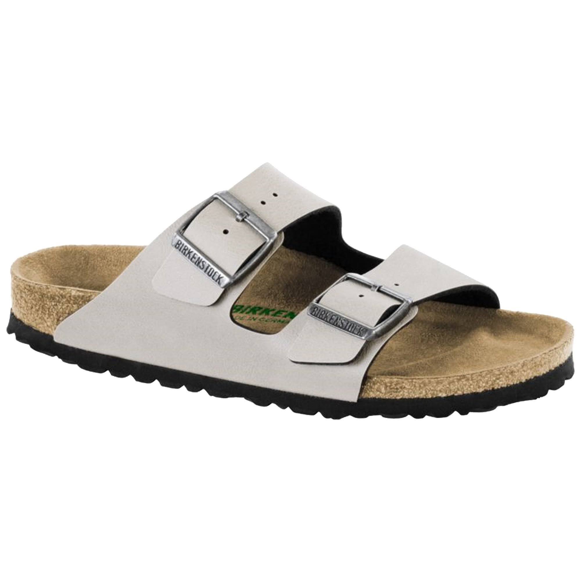 Birkenstock Arizona Vegan Birko-Flor Pull Up Stone 39 / Regular