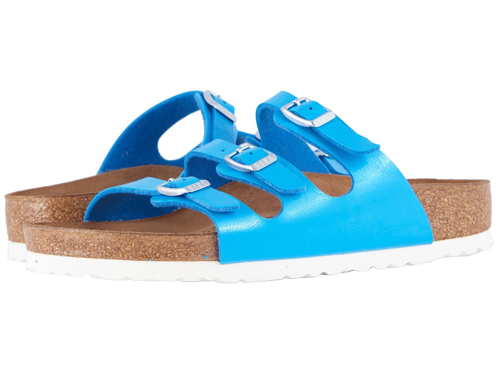 Birkenstock Women's Florida Sandal - 36 Narrow - Graceful Ocean