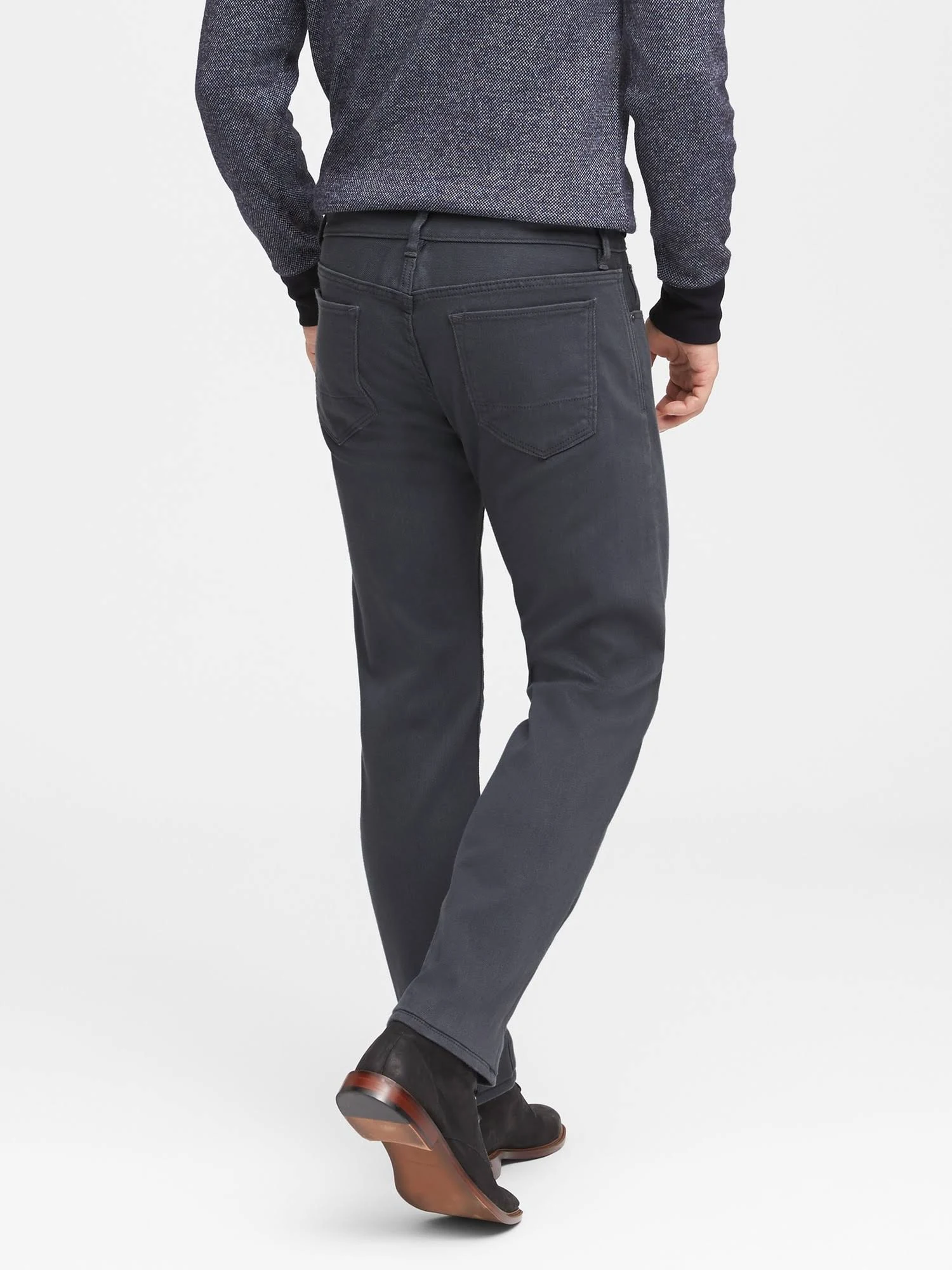 Banana Republic men's Slim Gray Wash Japanese Traveler Jean Izu Wash Size 44W 34L