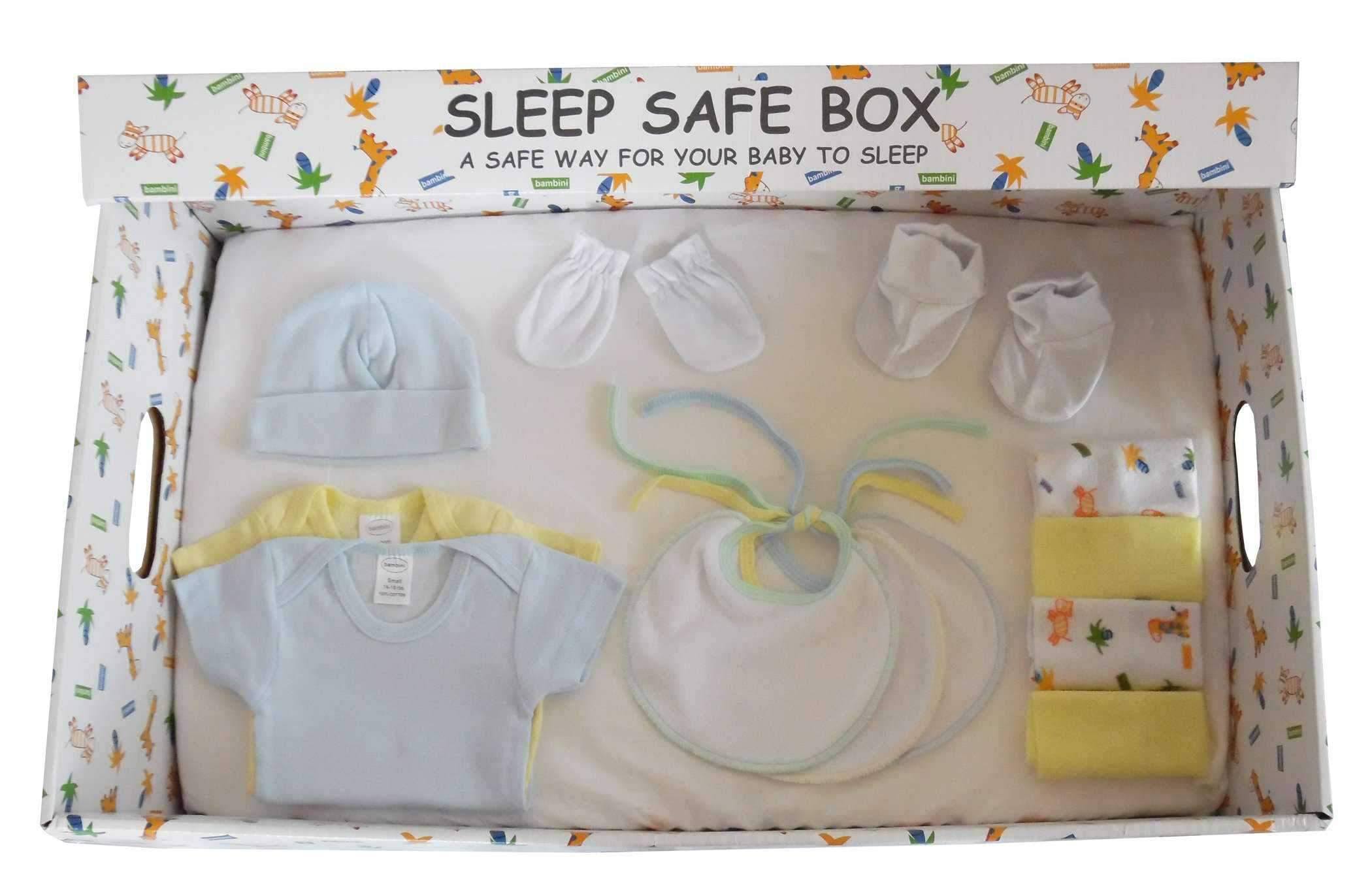 Boy 16 Piece Baby Starter Set Box Blue