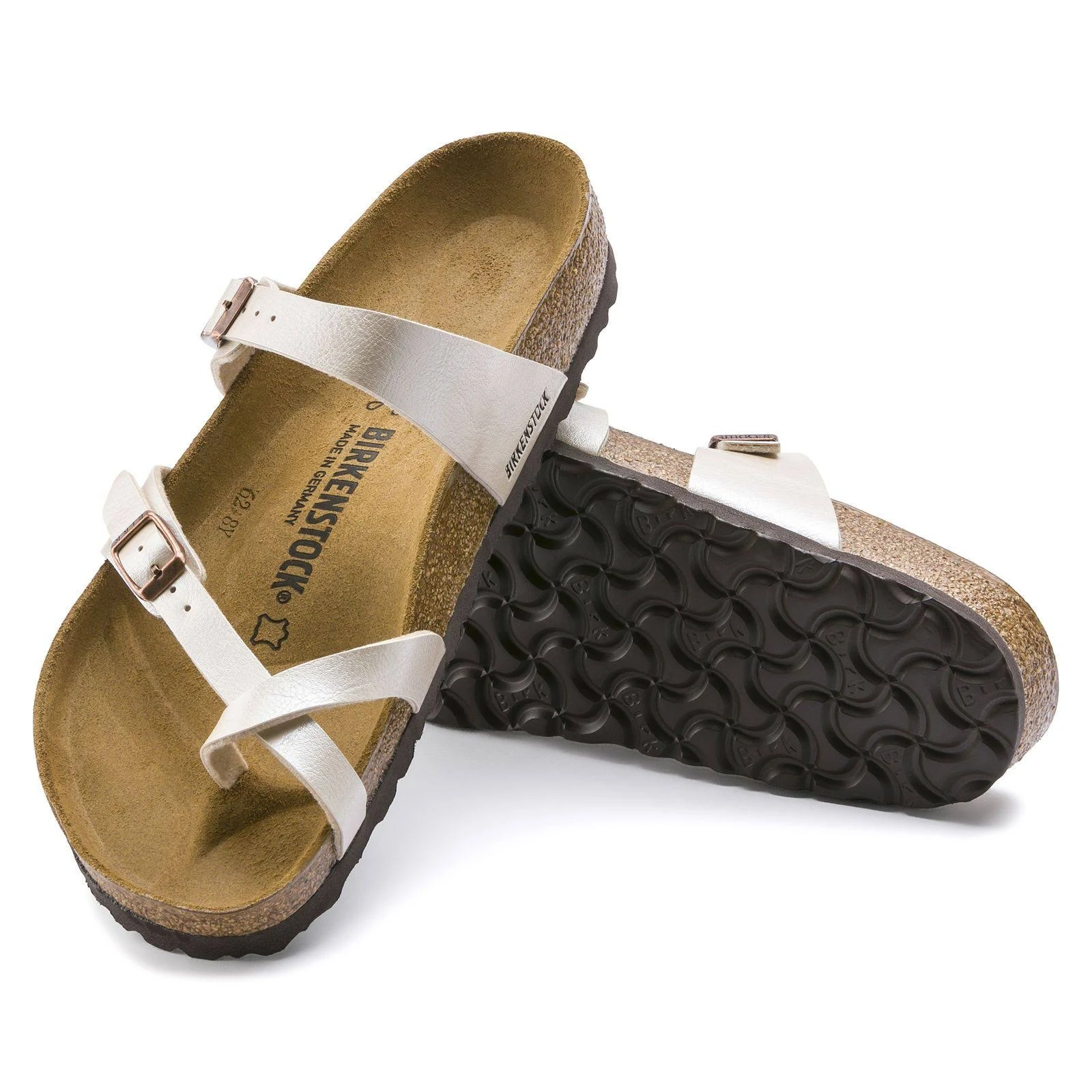 Birkenstock Women's Mayari Sandal - 42 - Black Birko-Flor