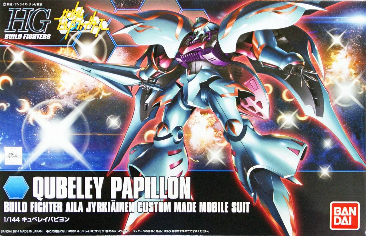 Bandai Hobby HGBF Qubeley Papillon Model Kit (1/144 Scale)