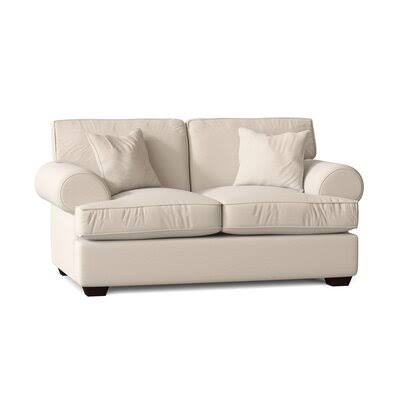 Workington 67x22 Rolled Arm Loveseat Body Fabric: Bayou Natural