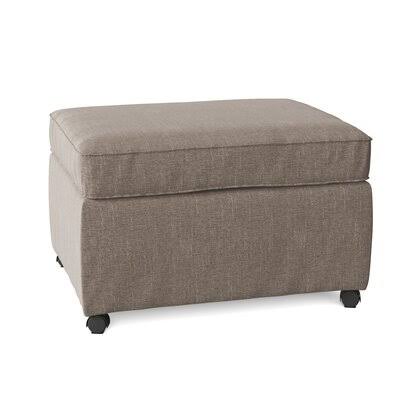 Birch Lane Manning 28x22 Rectangle Standard Ottoman Body Fabric: Curious Silver