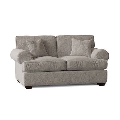 Workington 67x22 Rolled Arm Loveseat Body Fabric: Sustain Dursky Twig