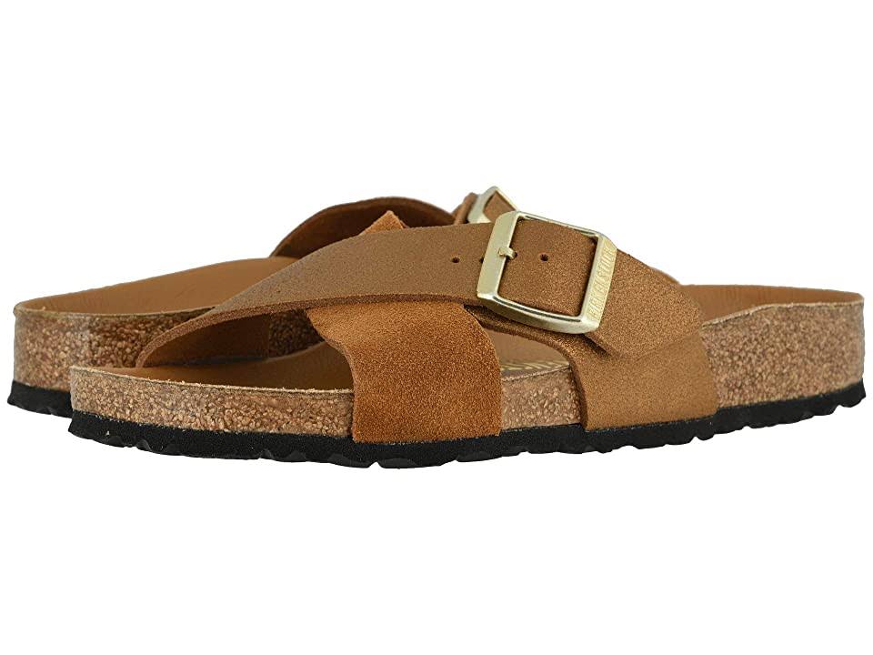 Women's Birkenstock Siena Hex Slide Sandal, Size 6-6.5US / 37EU B - Brown