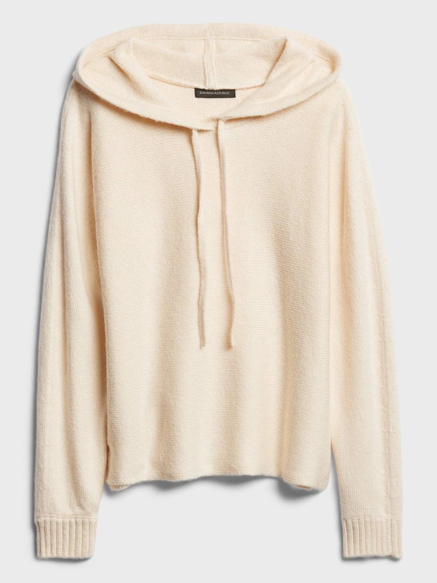 Banana Republic Women's Sweater Hoodie White Size L