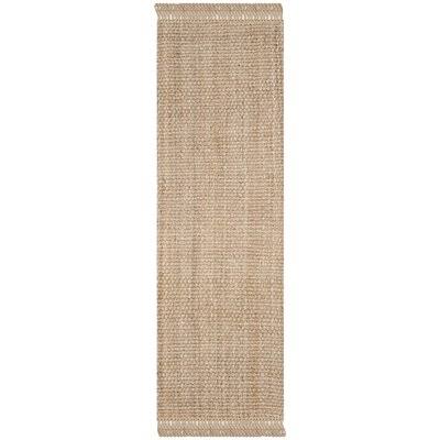 Cummington Handmade Flatweave Jute/Sisal Natural Area Rug Birch Lane Rug Size: Runner 2&6x22 x 20&