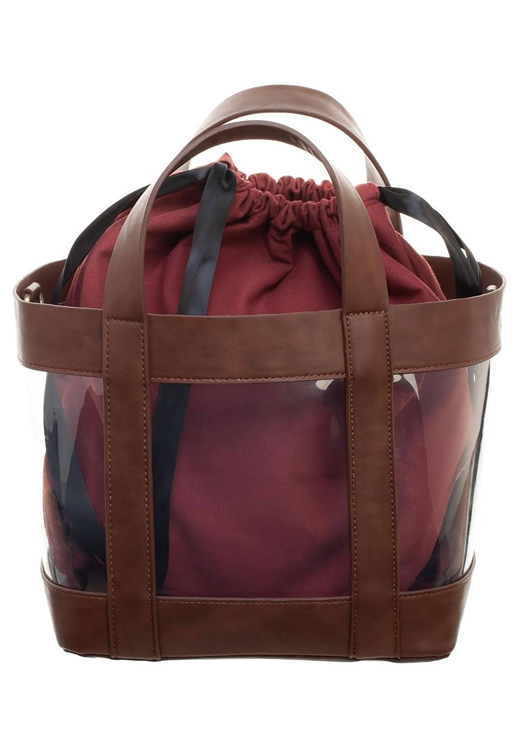 Harry Potter Clear Tote with Cinch Bag