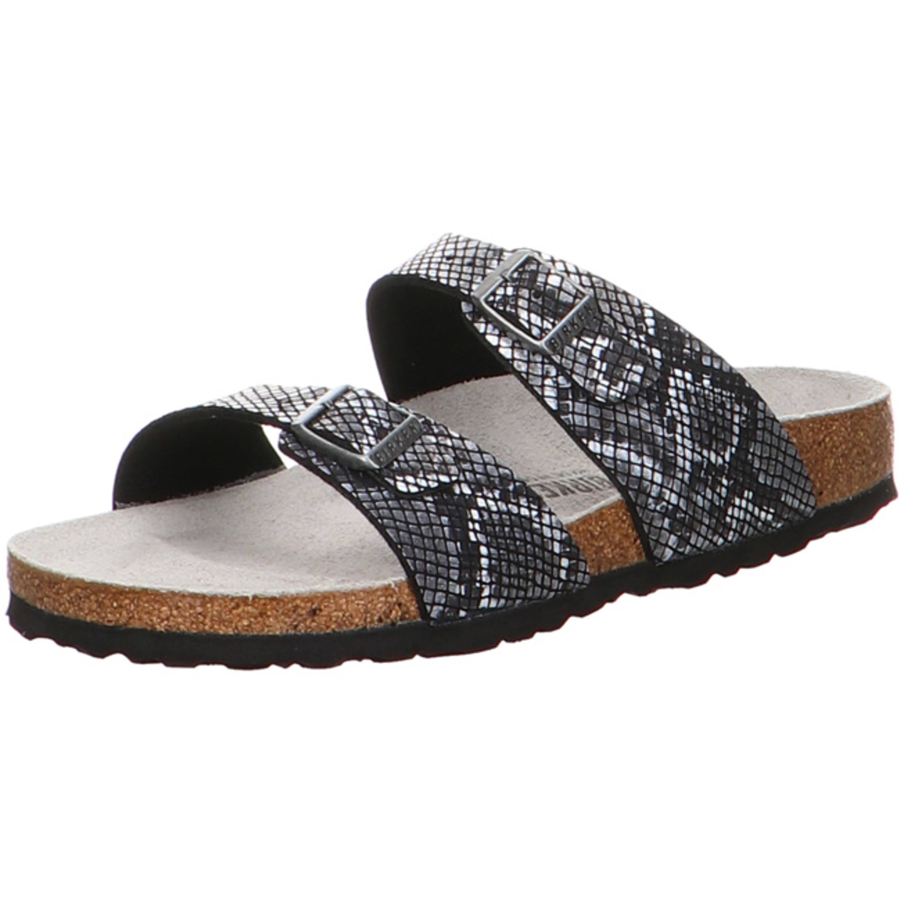 Birkenstock W Sydney MF - Python Black - US 6 - Women