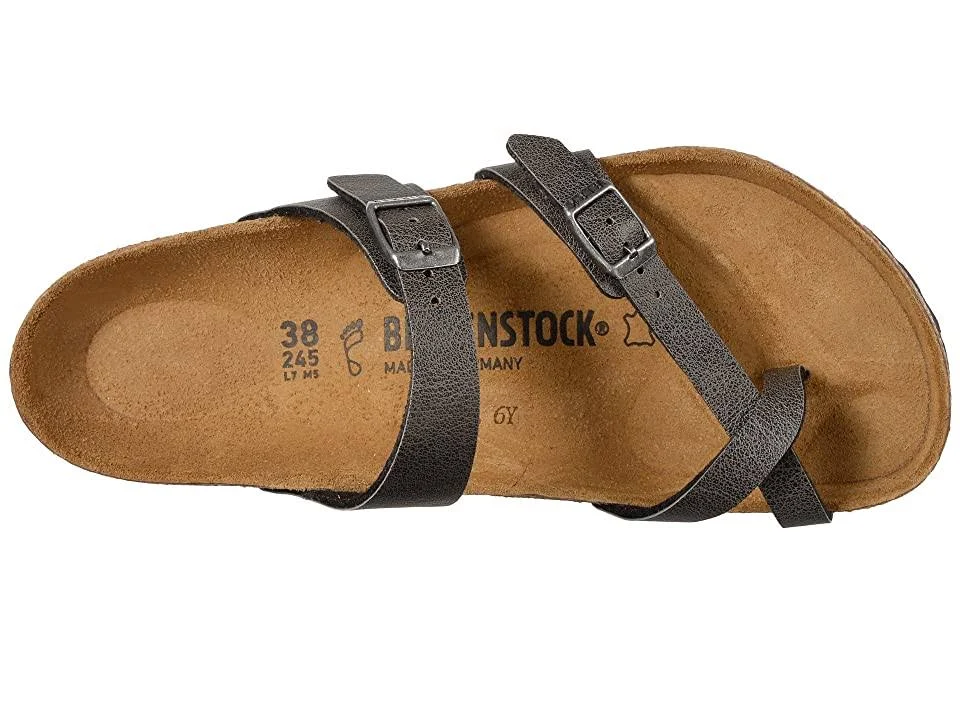 Birkenstock Women's Mayari Birko-Flor Pull Up Anthracite
