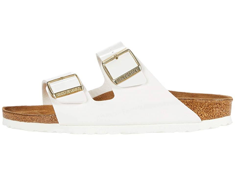 Women's Birkenstock Arizona White Patent Sandal 41 EU