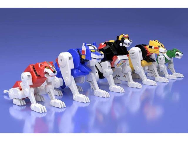 Bandai Super Minipla Beast King Golion Set of 5 Japan New