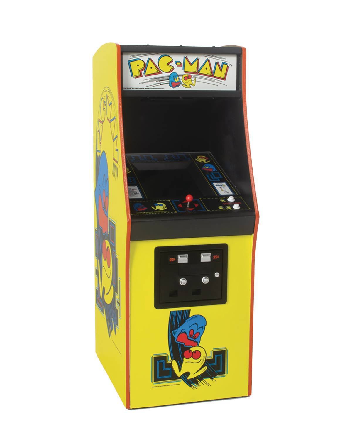 Official Pac-Man Quarter Size Arcade Cabinet