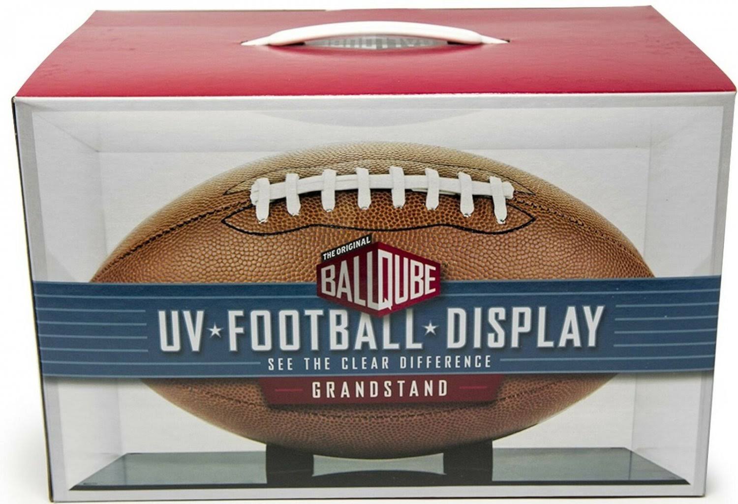 Ballqube Grandstand UV Protective Football Display Case
