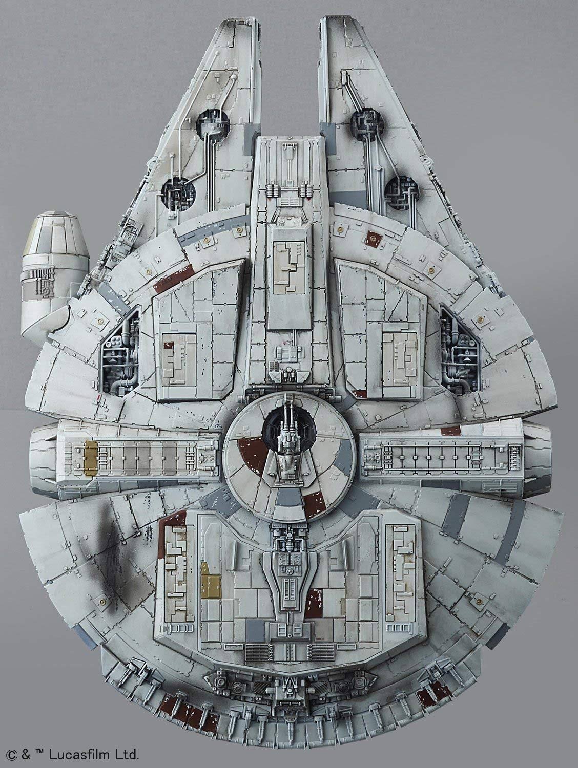 Star Wars 1/144 Scale Millennium Falcon Model Kit