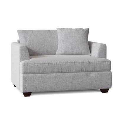 Karley 39x22 Armchair Birch Lane Body Fabric: Zula Pumice
