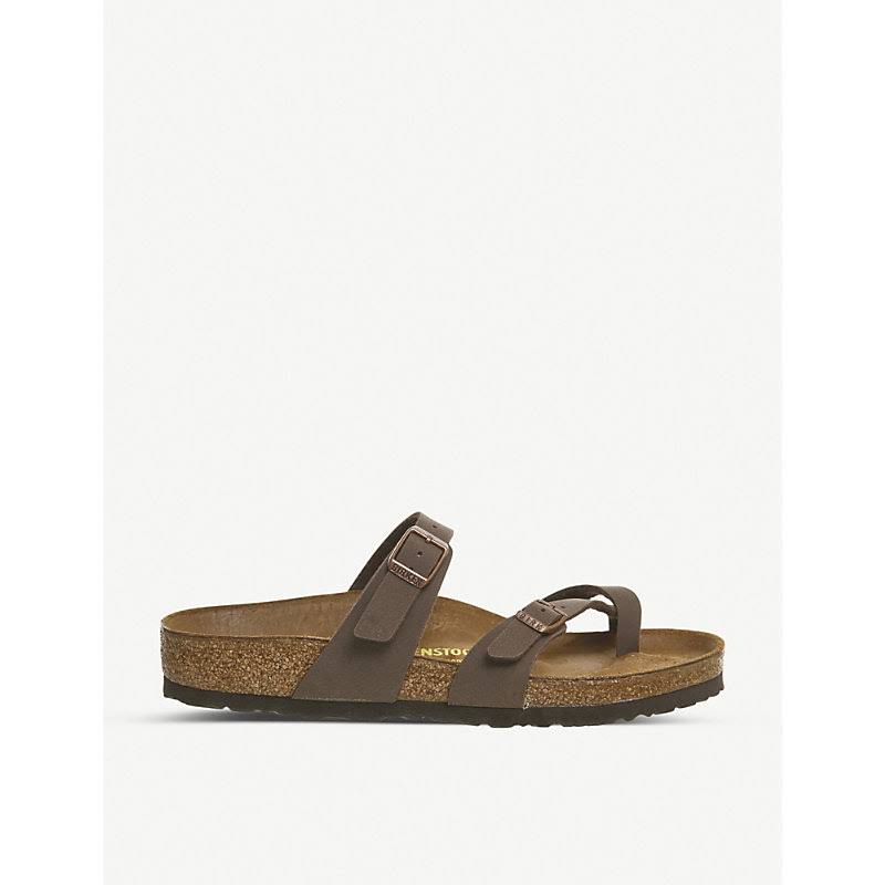 Birkenstock Mayari Birkibuc Mocha / 36 / Narrow