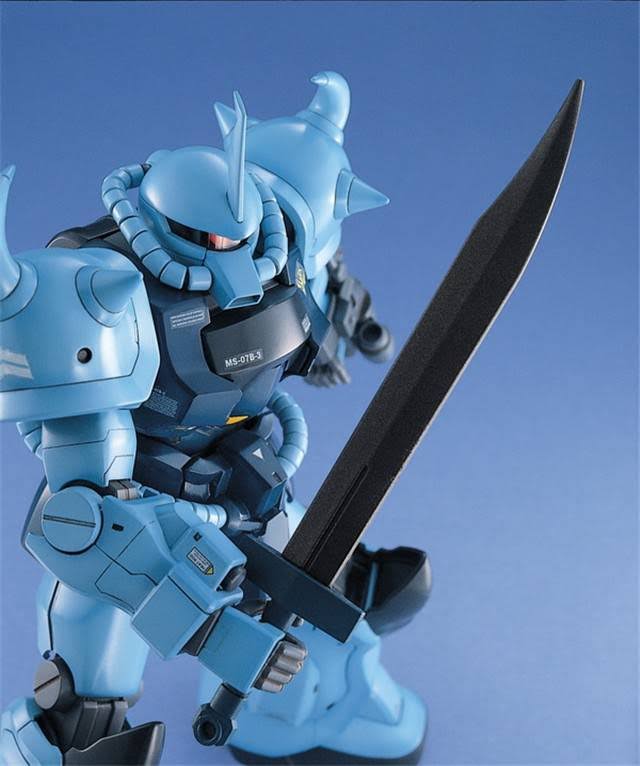 Bandai mg MS-07B-3 Gouf Custom