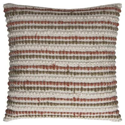 Allentown Throw Pillow Cover & Insert Color: Ivory