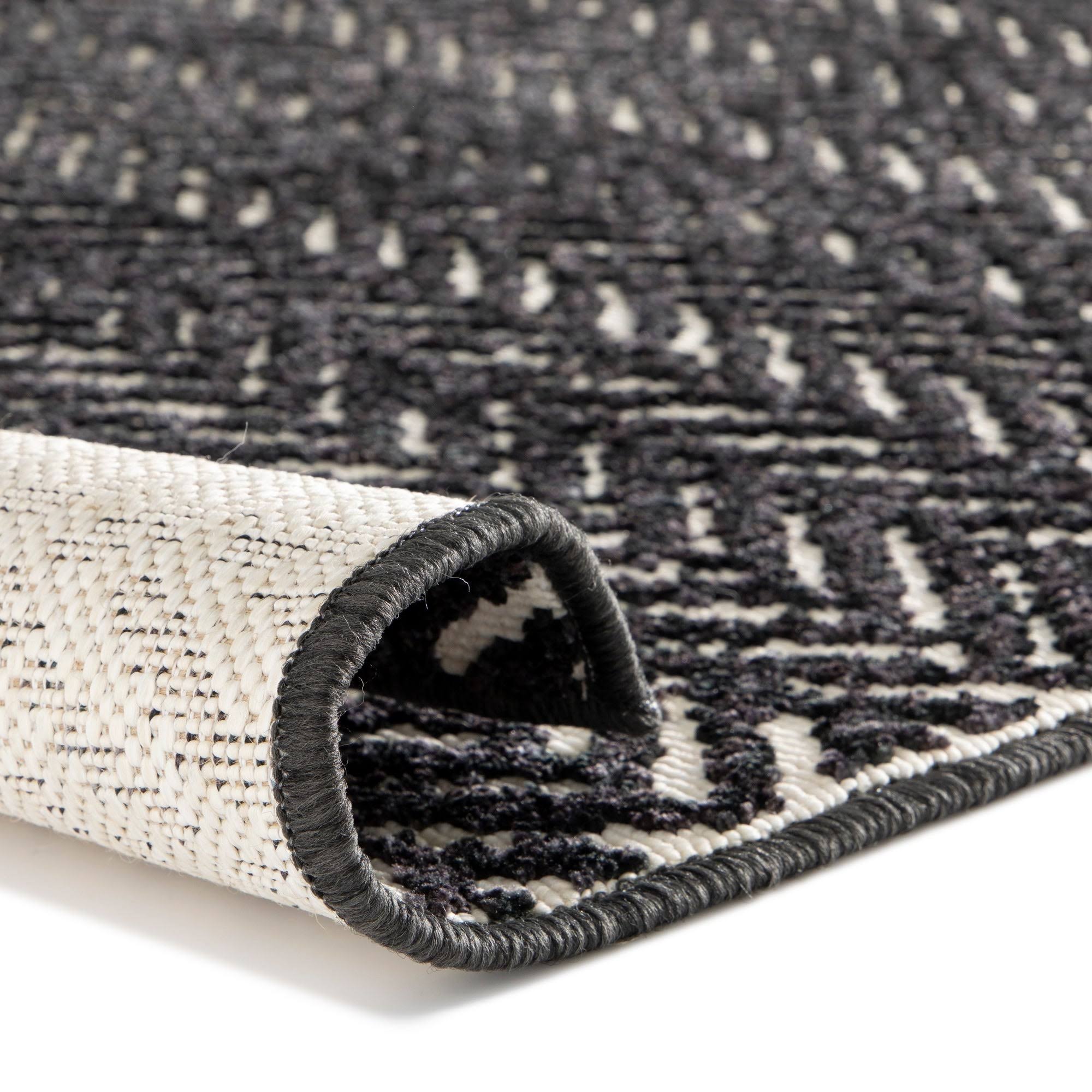 BALTA Tessin Charcoal 8 ft. x 10 ft. Contemporary Area Rug, Grey