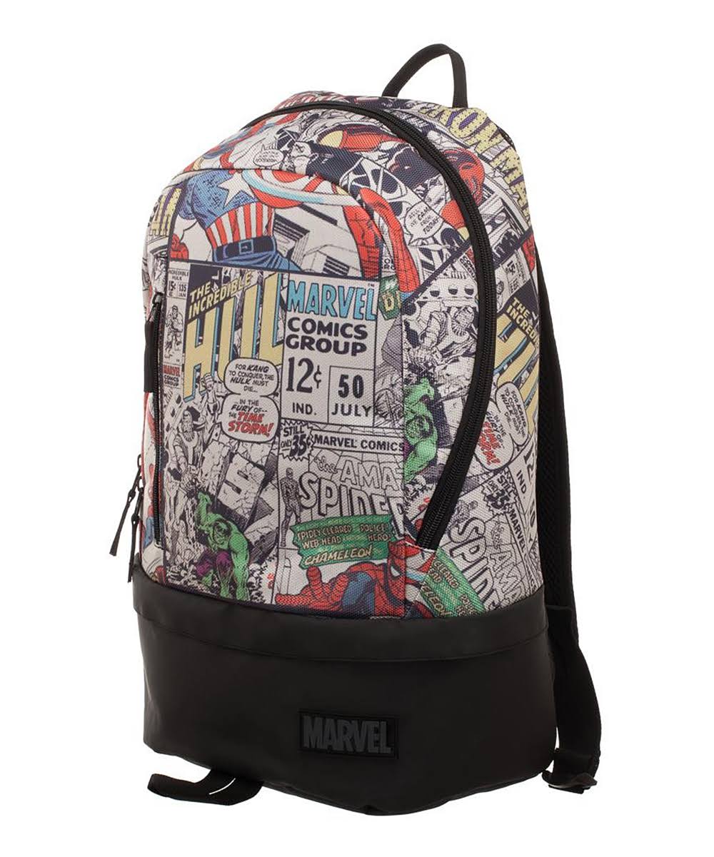 Marvel Bottom Zip Comic Backpack
