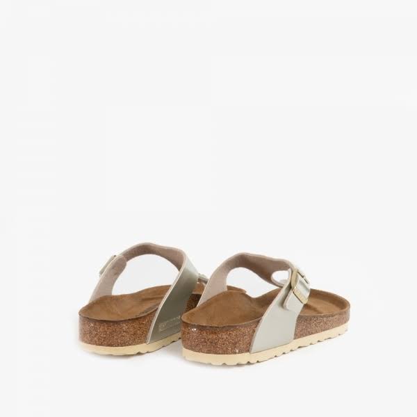 Birkenstock Gizeh 1015592 Girls Birko-Flor Toe Post Sandals Elec