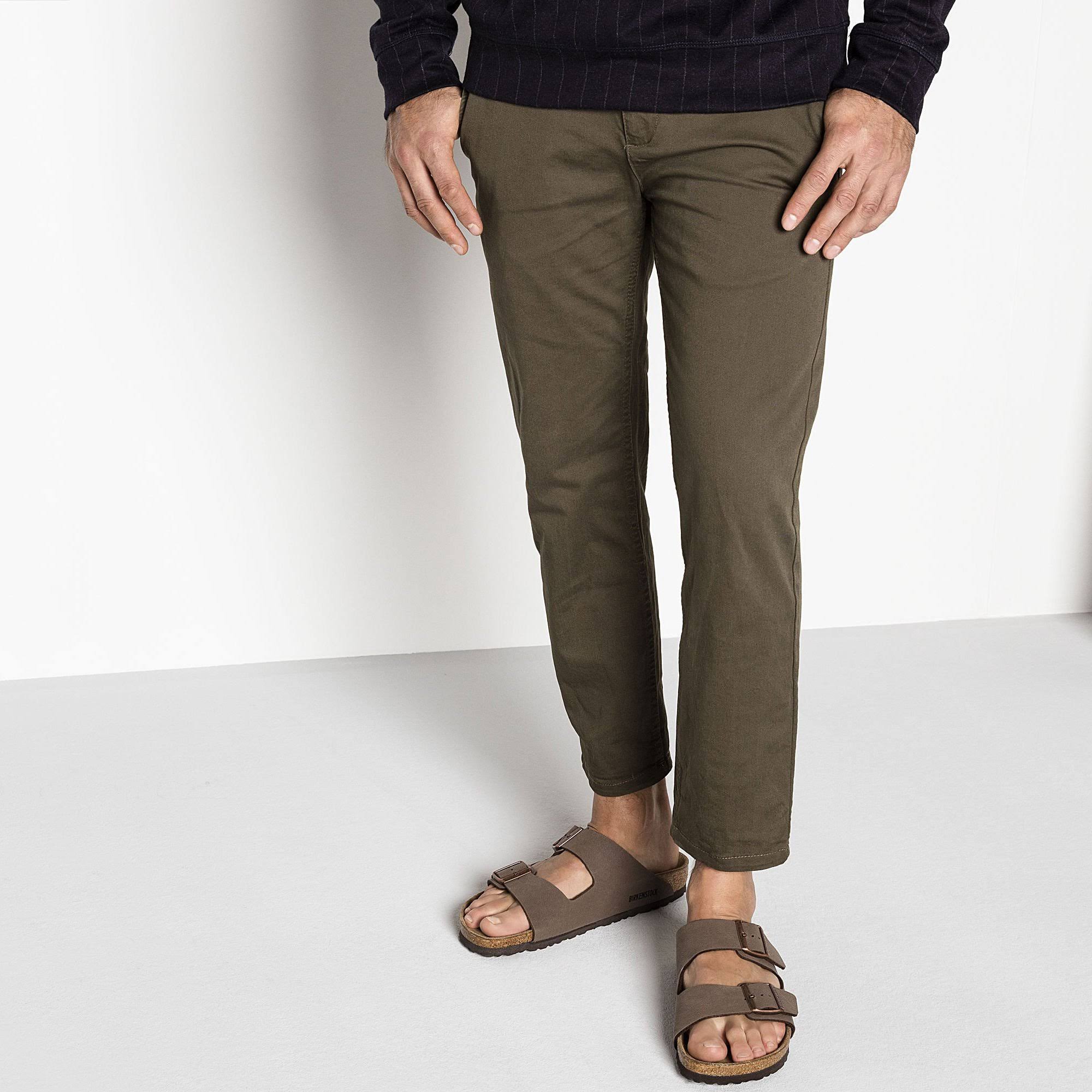 Birkenstock Women's Arizona Birkibuc Sandals, Brown