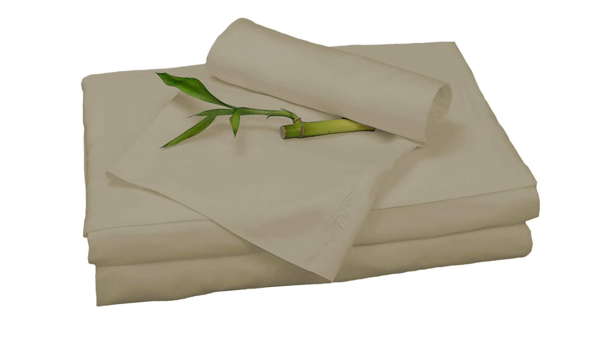 BedVoyage Rayon from Bamboo Champagne Sheet Set - Twin XL