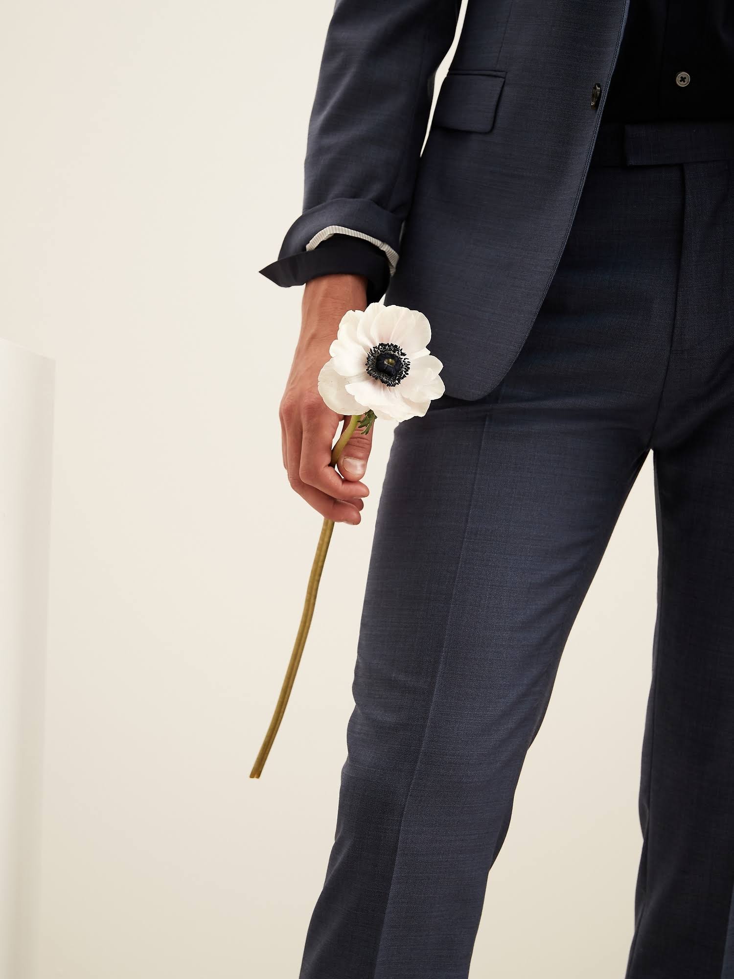 Banana Republic Men's Kevin Italian Leather Cap-Toe Oxford Black Size 9