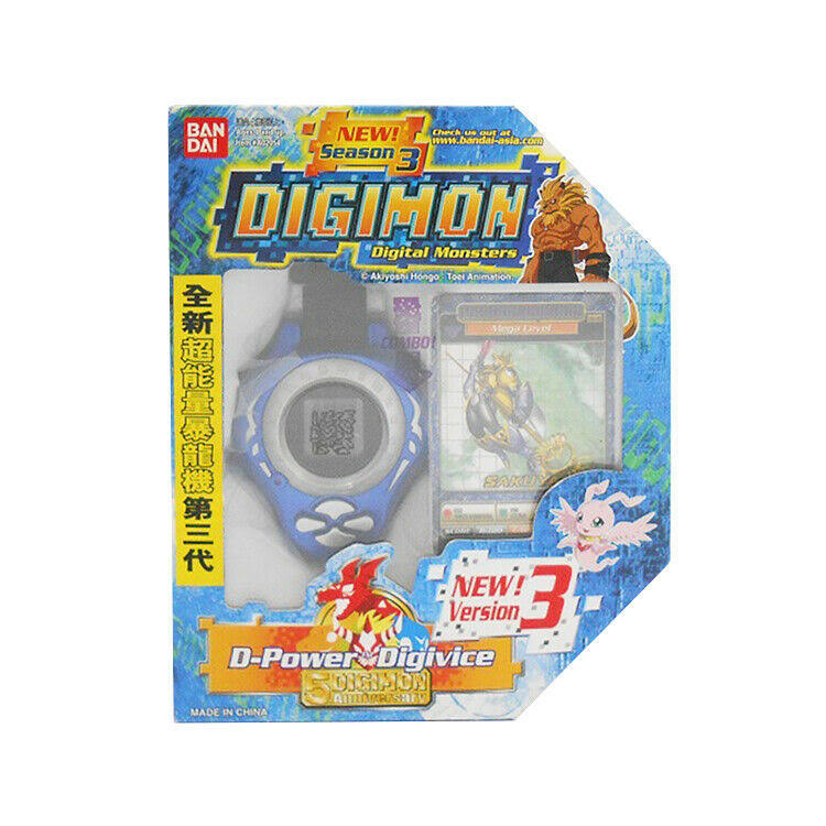 Bandai Digimon Tamers Digivice D-POWER Version 3 Dukemon D-Ark Takato Red New