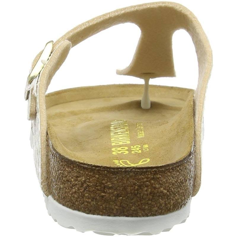 Birkenstock Gizeh 847431 Ladies Birko-Flor Snake Cream: Size 40