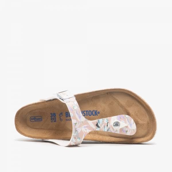 Birkenstock Gizeh Birko-Flor Floral Fades Crystal Rose Thong Sandals