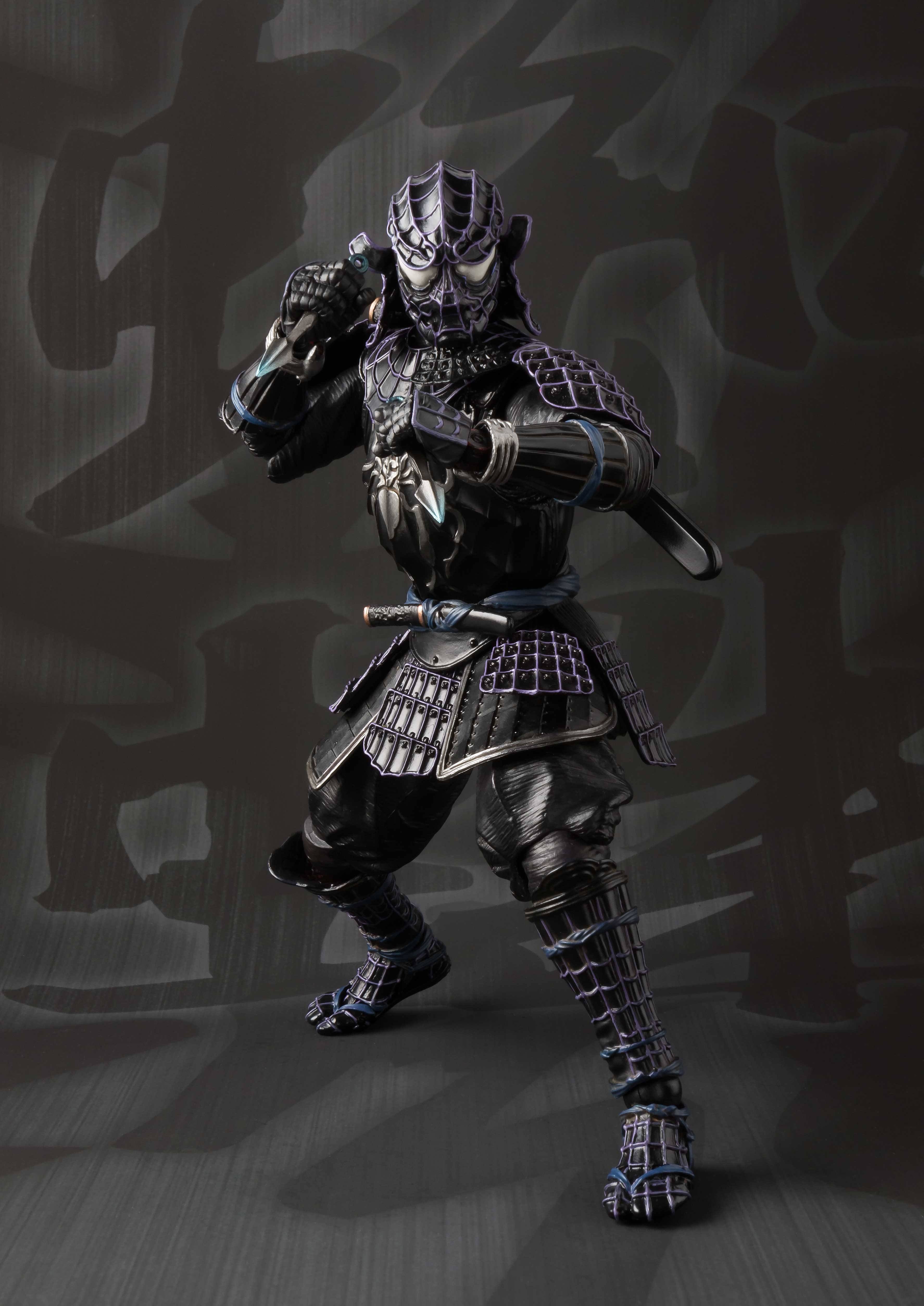 Onmitsu Black Spiderman Meisho Manga Realization Figure - Marvel