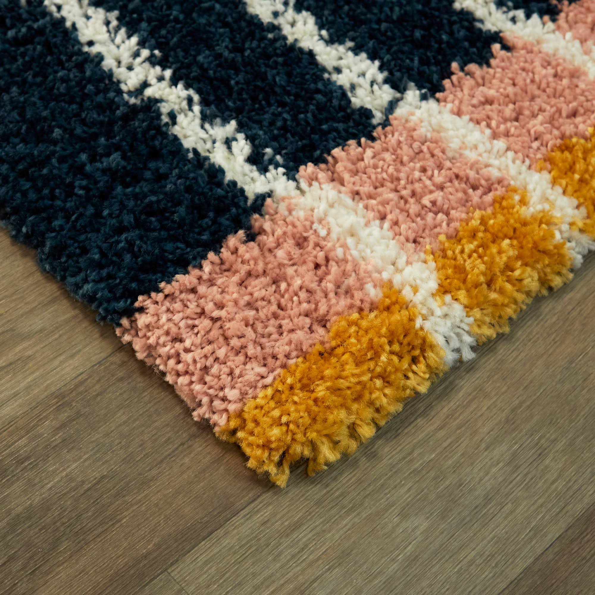 BALTA Oaklynn Pink 8 ft. x 10 ft. Contemporary Shag Area Rug