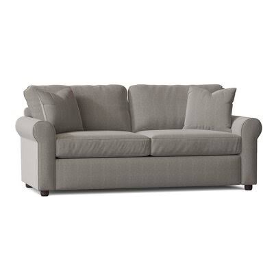 Wolsingham 82x22 Rolled Arm Sofa Body Fabric: Hanover Concrete