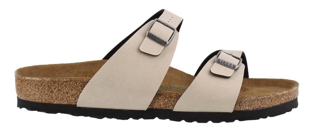 Birkenstock Women's Sydney Birko-Flor Casual Sandals Stone