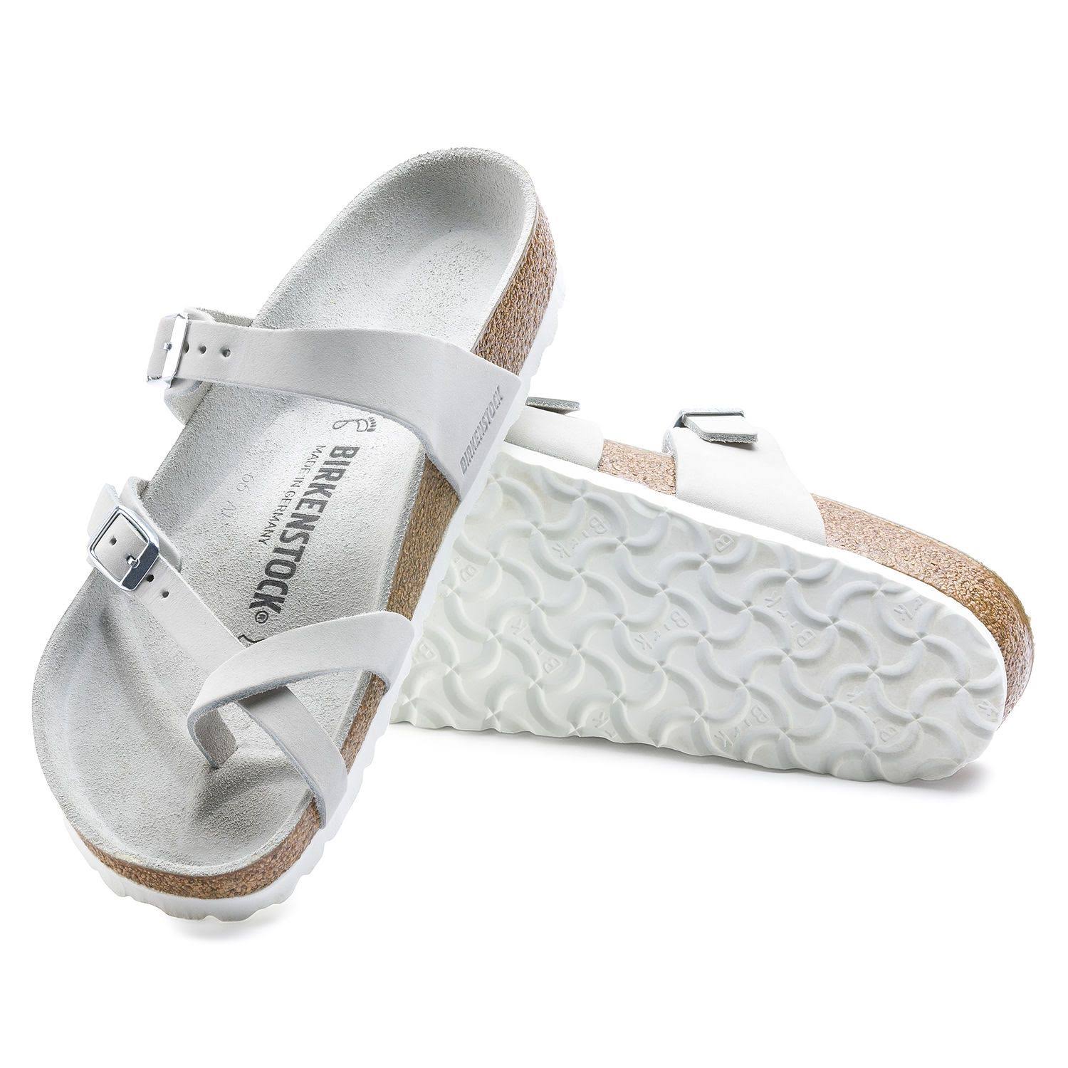 Birkenstock Women's Mayari (38 White Nubuck)