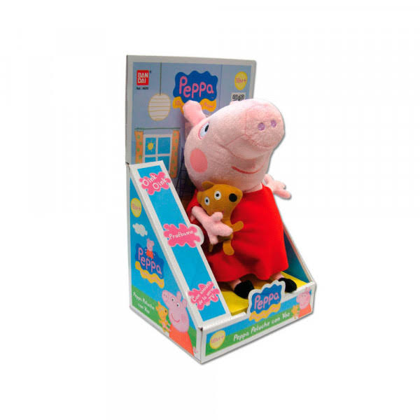 Peppa Pig Plush Toy with Voice 31cm - Bandai