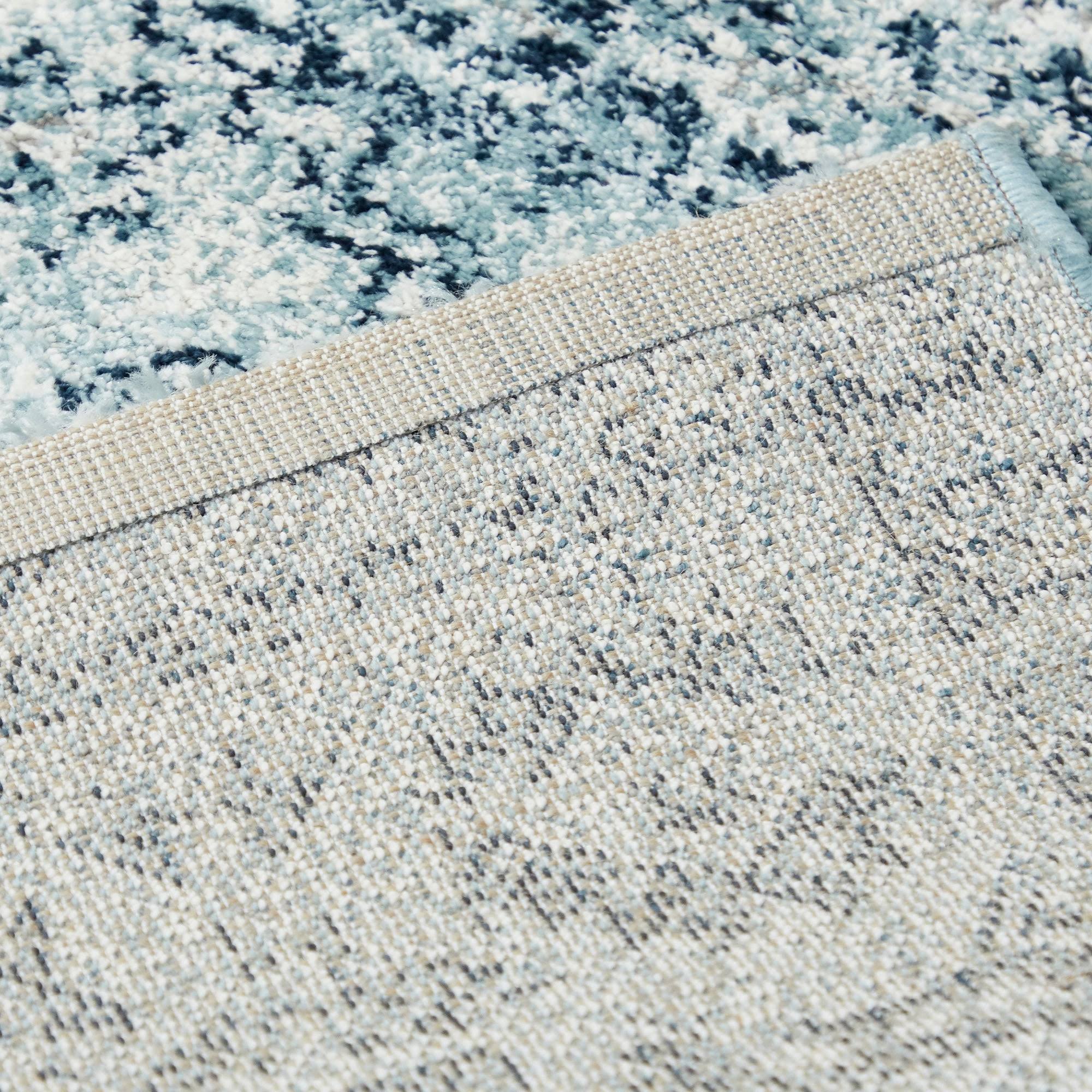 BALTA Pascale Grey 5 ft. x 7 ft. Distressed Oriental Area Rug