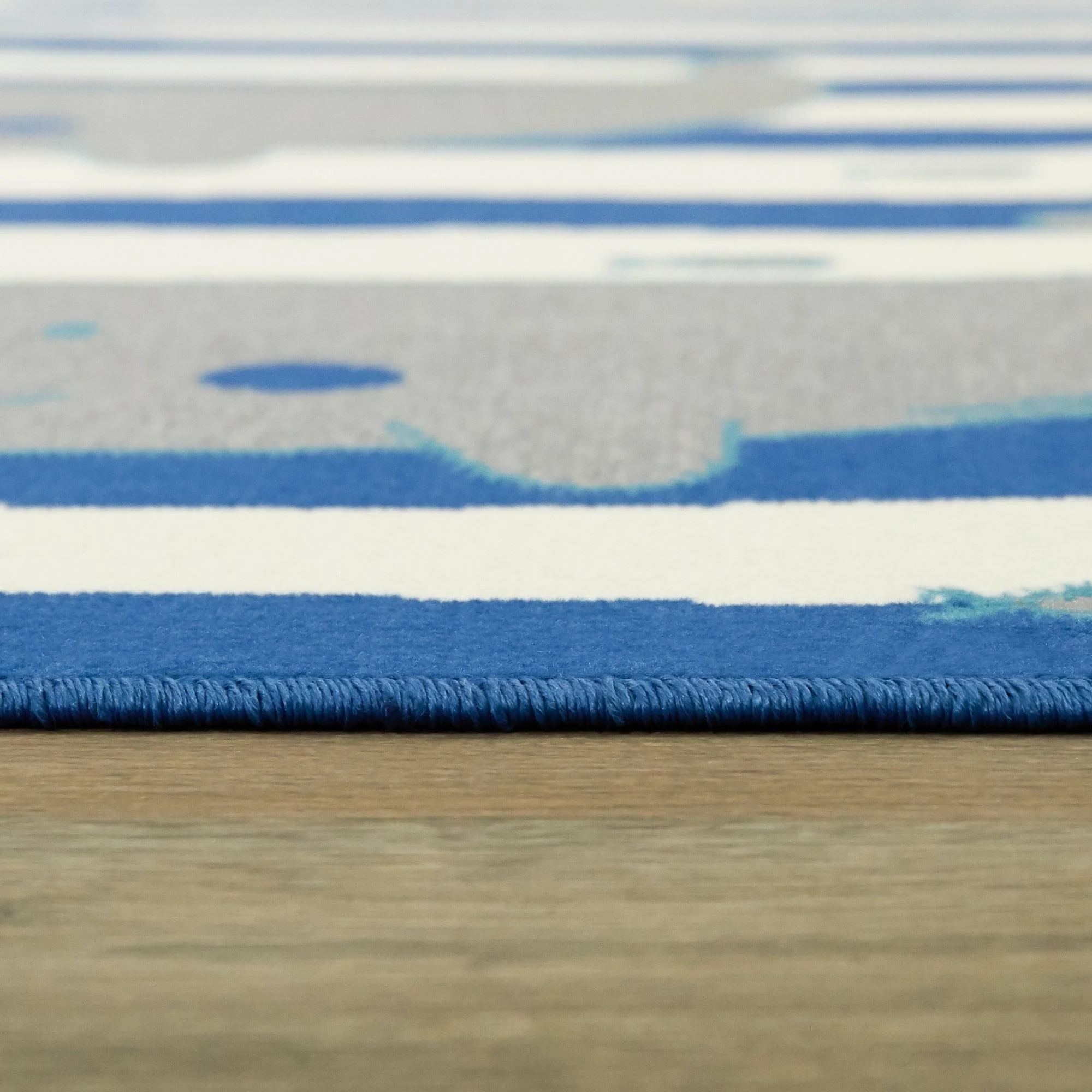 Balta Wonderful Whale Blue 5 ft. x 7 ft. Area Rug