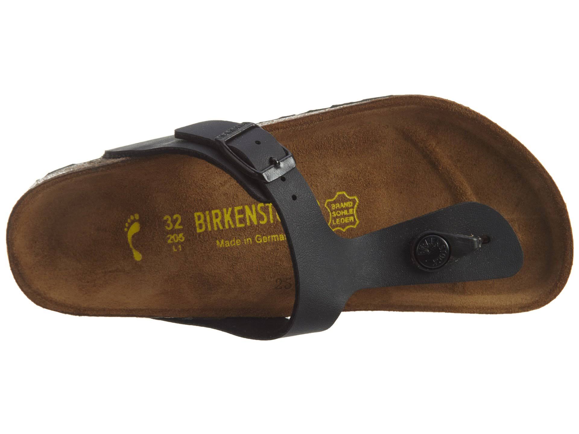 Birkenstock Gizeh Birko-Flor Sandal Big Kids Style : 043693 - Black 33