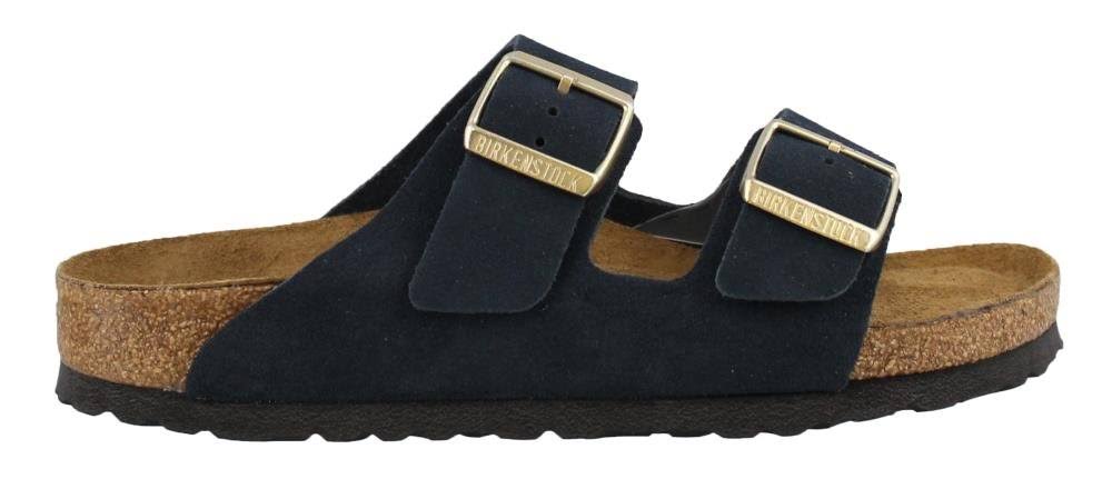 Birkenstock Arizona Soft Footbed, Navy Suede Size: 36 N