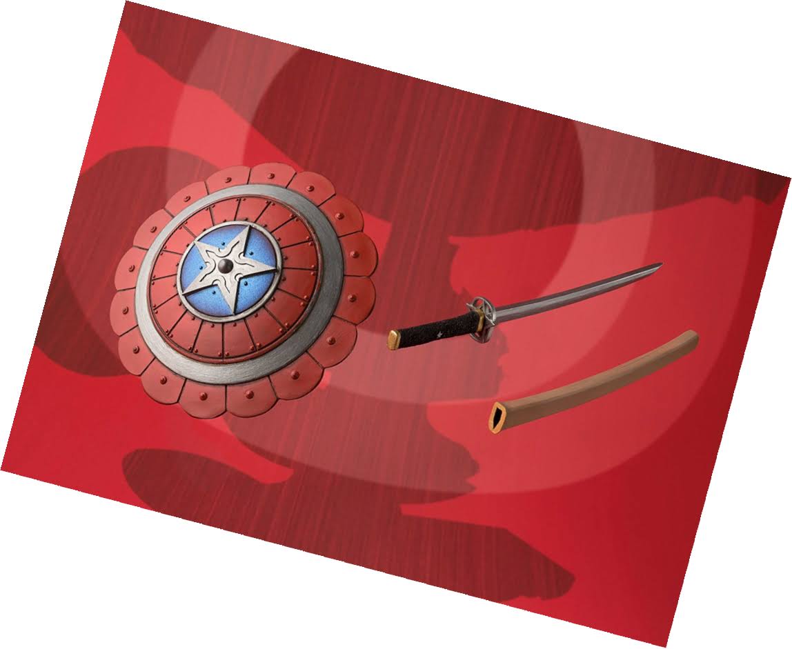 Marvel Meisho Manga Realization Samurai Captain America Action Figure