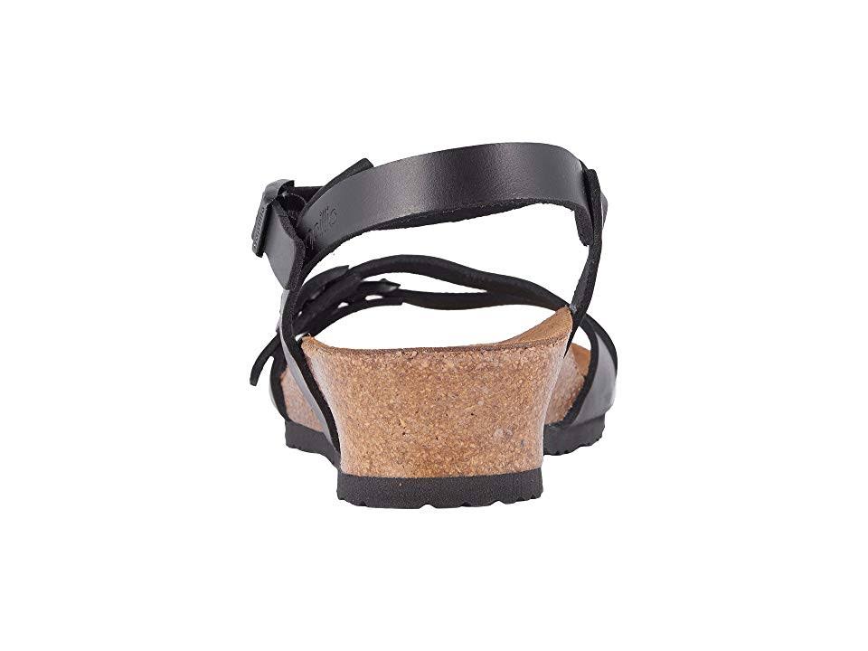 Birkenstock Women's Lana (38 Narrow Black Leather)